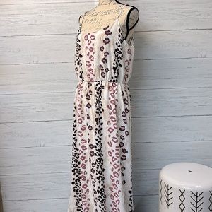 NWOT Cheetah Print Maxi Dress by Vanilla Bay